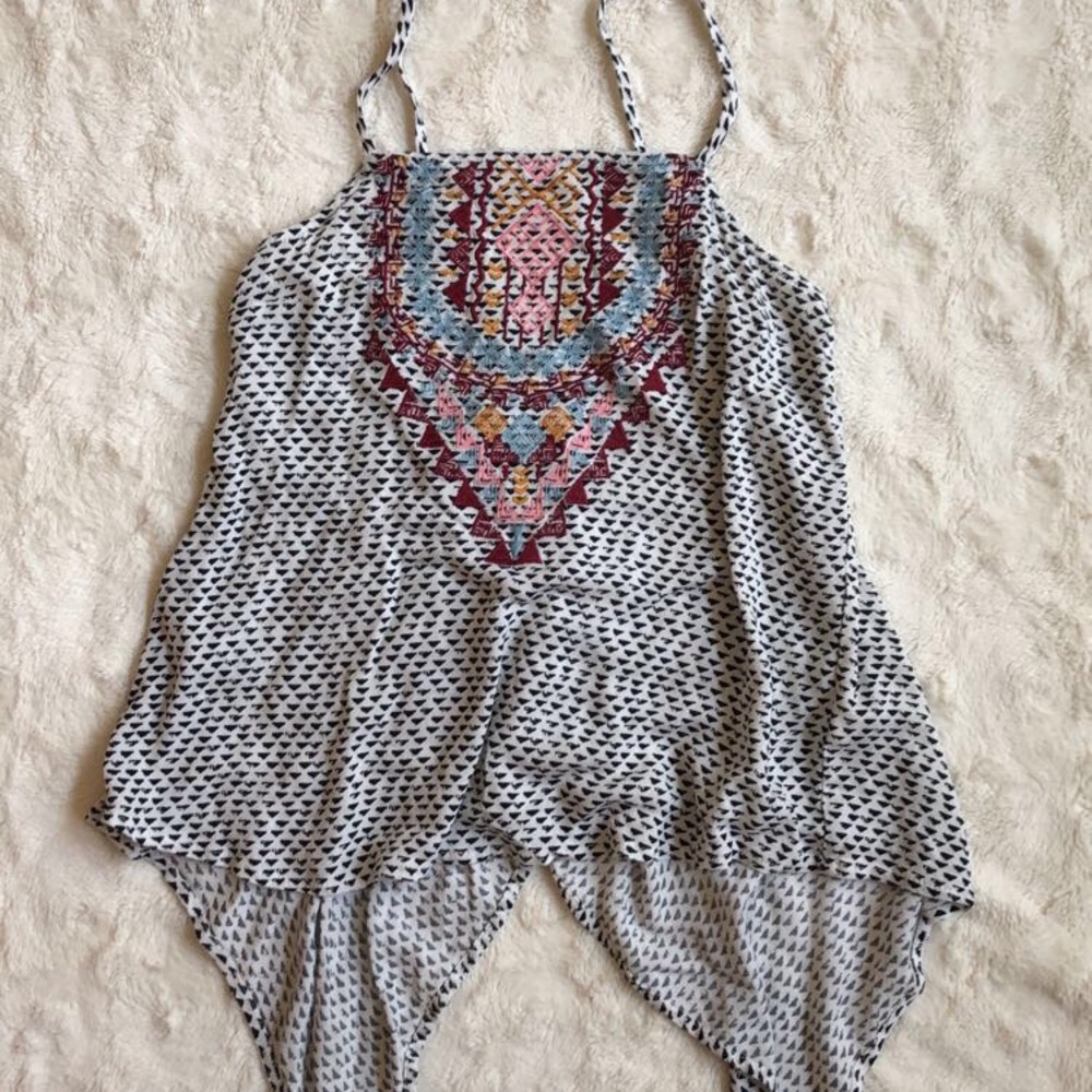 Summer spaghetti strap tank